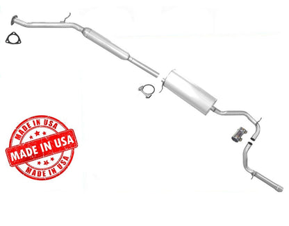 Muffler Exhaust Pipe System Made In USA For Honda Odyssey 3.5L 1999 2003 2004