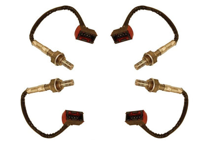 1997-1999 Porsche Boxster / 4 / Sensor de oxígeno O2 Dir Fit 2 delantero 2 trasero