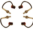 1997-1999 Porsche Boxster / 4 / Sensor de oxígeno O2 Dir Fit 2 delantero 2 trasero