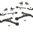 For 96-06 Sebring Convertiable Control Arms Ball J Inn & Out Tie Rods Sway 10Pc