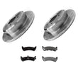 Rear Brake Rotors & Ceramic Brake Pads for a 1995-2001 Ford Explorer