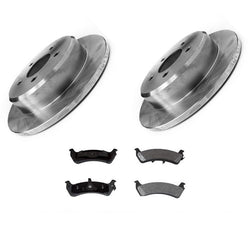 Rotores de freno trasero y pastillas de freno de cerámica para Ford Explorer 1995-2001