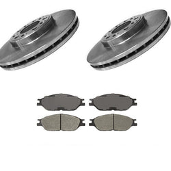 Front Brake Rotors & Ceramic Brake Pads 1999-2003 for Ford Windstar Van