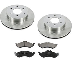 Front Brake Rotors & Ceramic Pads for Dodge Dakota 2000-2002 3pc Kit New