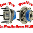 For 00-08 Chevrolet Impala Without ABS (1) 100% All New Front Wheel Hub Bearing