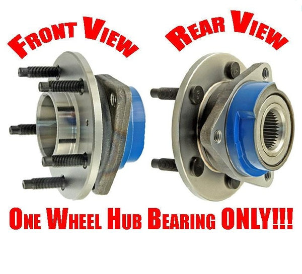 For 00-08 Chevrolet Impala Without ABS (1) 100% All New Front Wheel Hub Bearing