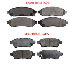 Front & Rear Ceramic Brake Pads for Nissan Pathfinder 2005-2008