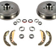Nuevo Kit de 9 piezas de zapatas de sellos de rodamientos de tambores de freno trasero para Volkswagen Cabrio 95-01