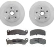 Fits 1988-1991 Lincoln Mark VII With ABS Front Brake Rotor Pads & Brake Rotors