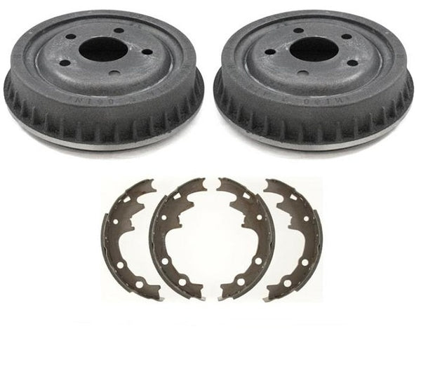 For Rear Wheel Drive Only 83-94 Ford Ranger 9" Standard Size Rr Brake Drum Shoes