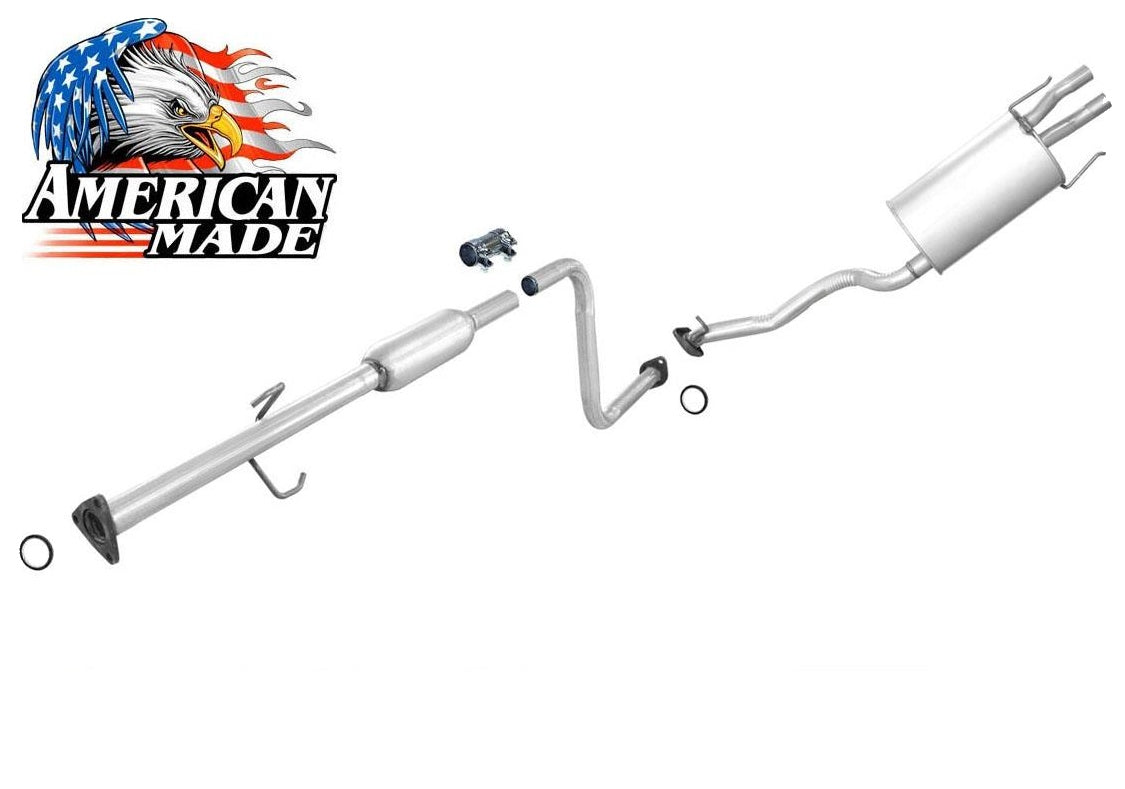 New Exhaust System Muffler MADE IN USA for Honda Accord EX 2.2L 2 & 4 Door 90-91 - Photo 1