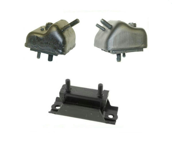Engine Motor Mount Tranmissions Mount Kit 3Pc For 86-90 Bronco II 2.9
