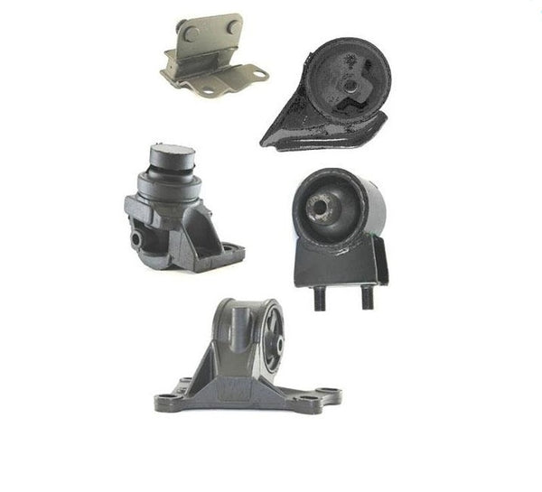 For 94-97 Probe 626 MX6 2.0L W/ Automatic Tranmission & Engine Mounts 5pc NEW