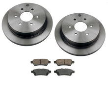 05-15 Frontier Xterra Rear Brake Rotors & Ceramic Pads 31410 CD1101