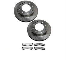 (2) 8 Stud 55056 Disc Brake Rotor With CFD784 Extra Duty Ceramic Pads