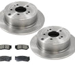 Rotores de freno trasero y pastillas de freno de cerámica para Hyundai Santa Fe 2007-2009