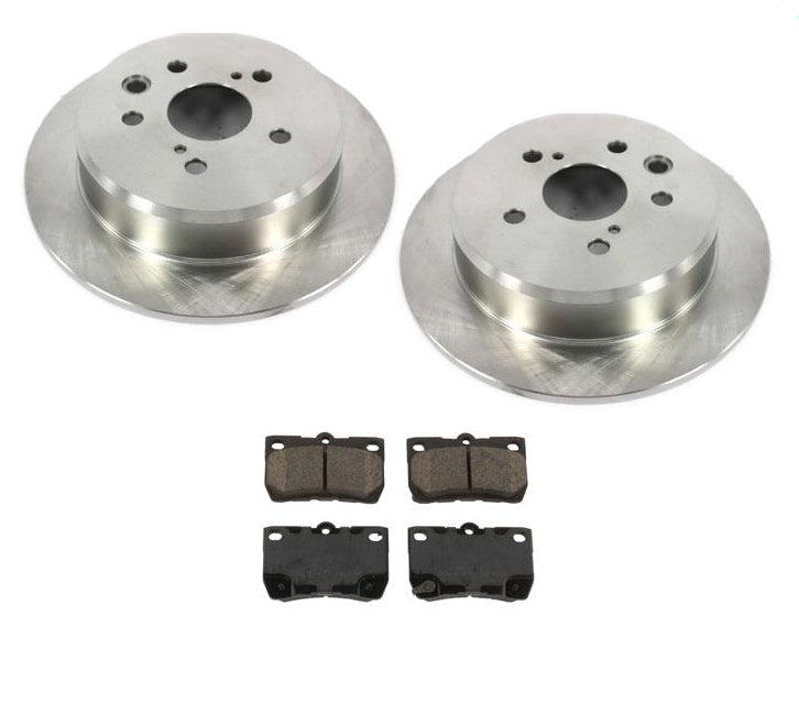 2006 2007 2008 2009 Lexus IS250 (2) Rotores y pastillas de freno TRASERO