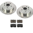 2006 2007 2008 2009 Lexus IS250 (2) REAR Brake Rotors & Pads