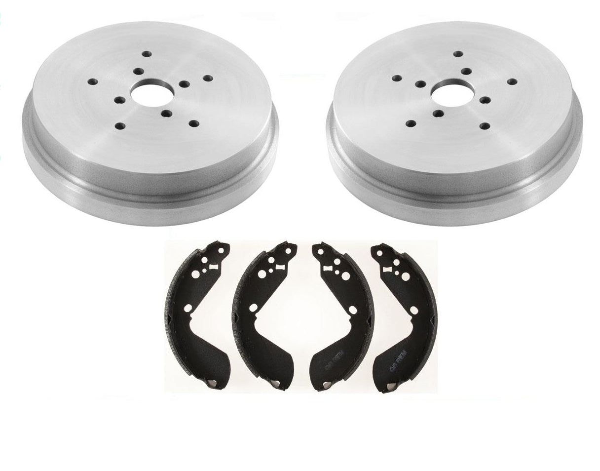 Rear Brake Drums 3pc Kit for SUZUKI Sidekick 4 DOOR 1991-1995