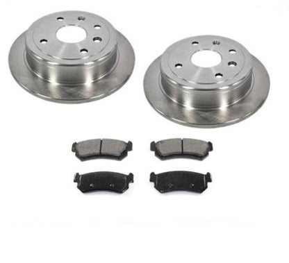 Rear Brake Rotors & Ceramic Pads For Suzuki Forenza 2004-06 Reno 2005 2006 2.0L