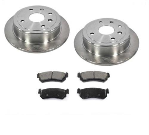 For 04-06 Forenza 05 06 Reno 2.0L Suzuki Rear Brake Rotors & Ceramic Pads