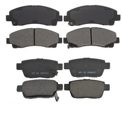 06-11 Ridgeline 09-14 TL Quiet Stop Front & Rear Brake Pads CD1102 CD1103