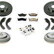 Front Rotors Rear Drums Brake Pads Shoes Spring Kit for Dodge Neon 00-05