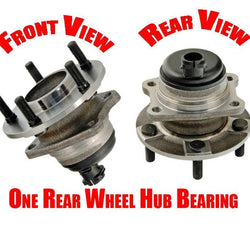 01-07 Town & Country Bearing and Hub (1) 100% New Rear With 4 Wheel ABS Brakes