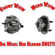02-05 Ram Pick up 1500 5 Stud 4x4 4 Wheel ABS (1) Front Hub Wheel Bearing 515073