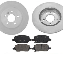 Nuevos rotores y pastillas de freno trasero para Terraza Uplander Montana 2005 con tracción total
