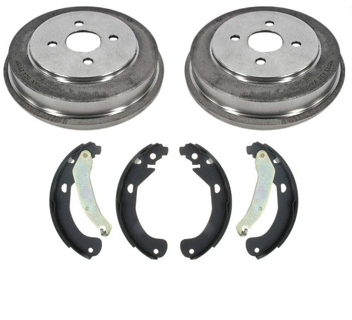 05-08 Chevrolet Cobalt 07-08 G5 03 07 Ion 4 Lug Rear Brake Drums & Shoes