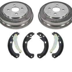 05-08 Chevrolet Cobalt 07-08 G5 03 07 Ion 4 Lug Rear Brake Drums & Shoes