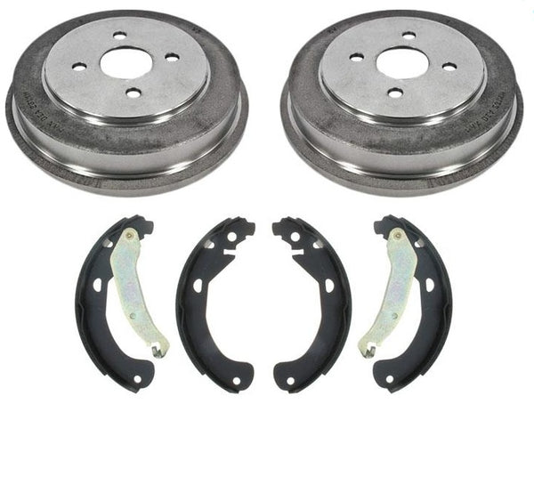 05-08 Chevrolet Cobalt 07-08 G5 03 07 Ion 4 Lug Rear Brake Drums & Shoes