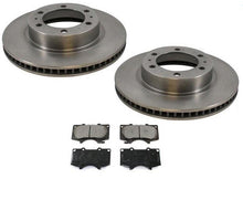 07-09 Toyota FJ Cruiser 4.0L (2) Rear Brake Rotors With Ceramic Pad