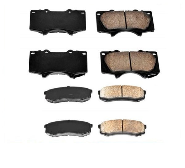 Front & Rear Brake Ceramic Pads for Toyota 4Runner Sequoia FJ Cruiser 4.0L