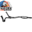 83-85 Ford F150 5.0L Carburator Engine Y Pipe With Catalytic Converters Made USA