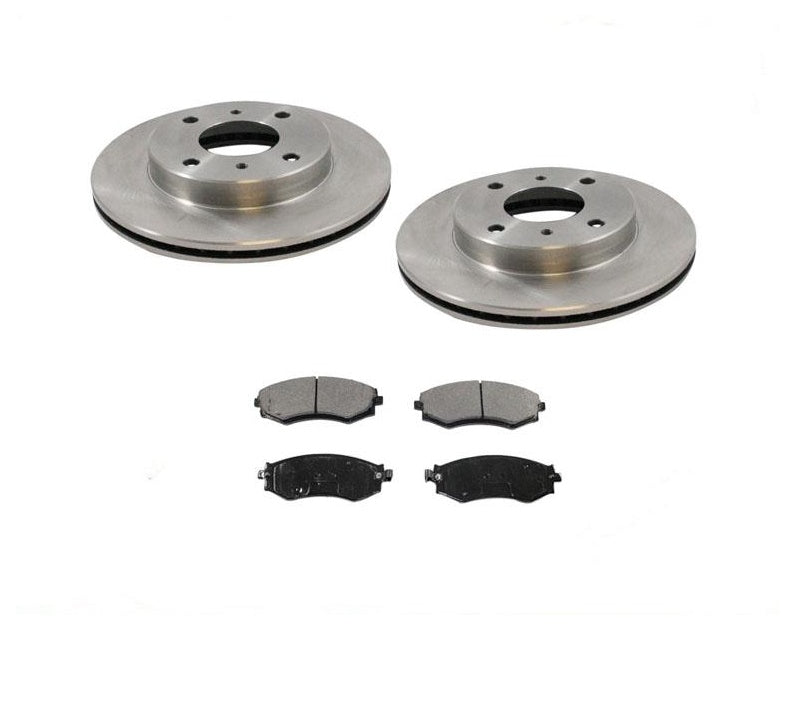 Nuevas pastillas de cerámica para rotores de freno delantero para Infiniti G20 1991-1996