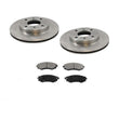 New Front Brake Rotors Ceramic Pads Fits for Infiniti G20 1991-1996