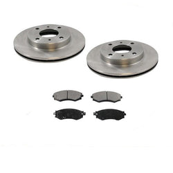 Nuevas pastillas de cerámica para rotores de freno delantero para Infiniti G20 1991-1996