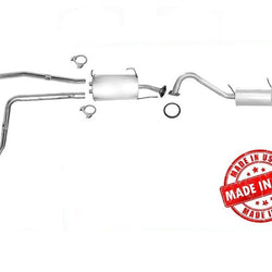 Resonador medio con tubos y silenciador trasero Sistema de escape 96-00 Pathfinder QX4