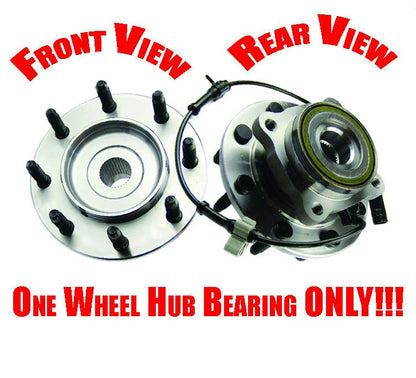 Wheel Bearing and Hub Assembly PT515058 Fits 01-06 Silveradio 2500HD 8 Stud 4x4