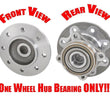 94-99 For Dodge Ram 2500 4 W/D 4 Bolt Mount Hub  Bearing REF# 515012 PT515012