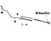 Fits 2001-2004 Crew Cab Tacoma With 122 Inch W/B 2.7L Muffler Exhaust System