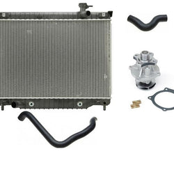 Nuevo Radiador de bomba de agua y mangueras para Chevrolet 2002-2009 Trailblazer 4,2 4 Uds.