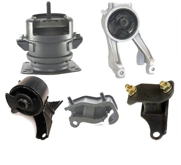 Engine Motor Transmission Mount Set 5 Piece Kit for Honda Odyssey 3.5L 1999-2004