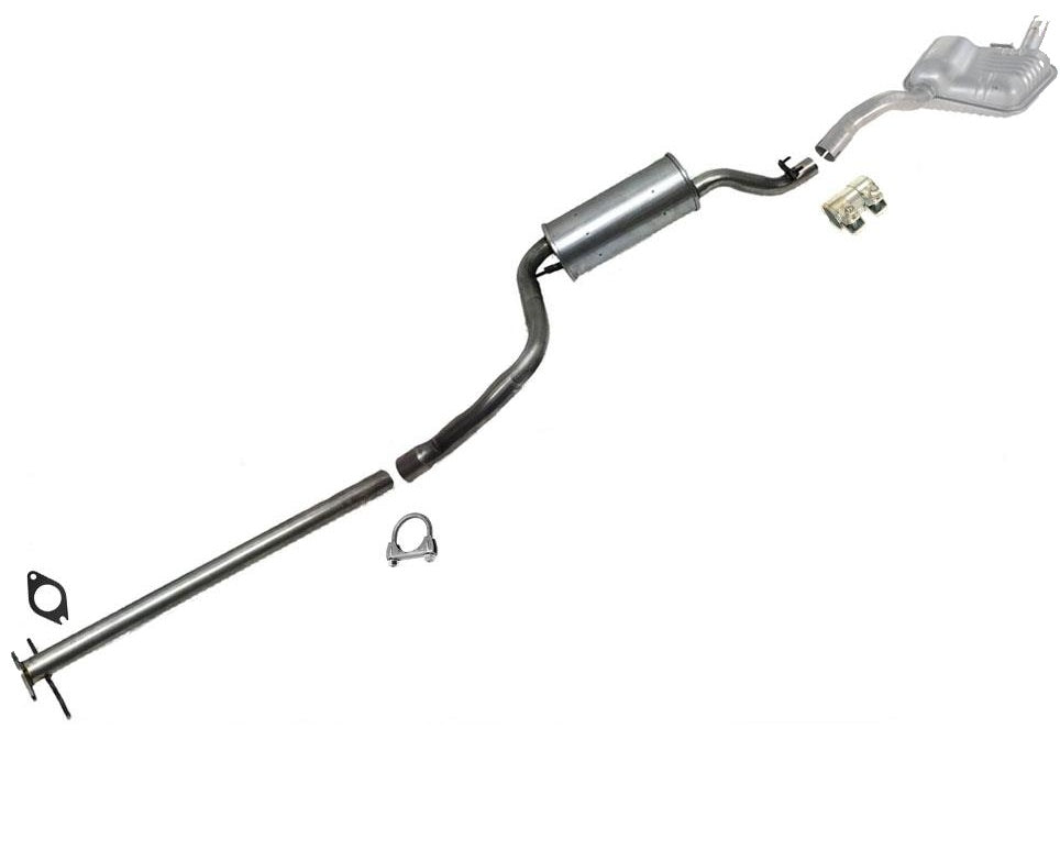 Sistema de escape silenciador para Ford Focus 2,0 Hatchback ZX3 ZX5 2000-2004