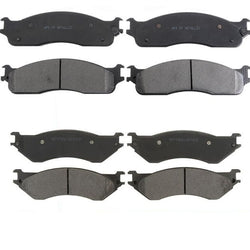 Front & Rear Ceramic Brake Pads for Dodge Ram 2500 3500 2003-2008