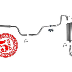Exhaust System Muffler For GM 94-95 Bonneville 1994-1995 LaSabre 3.8L