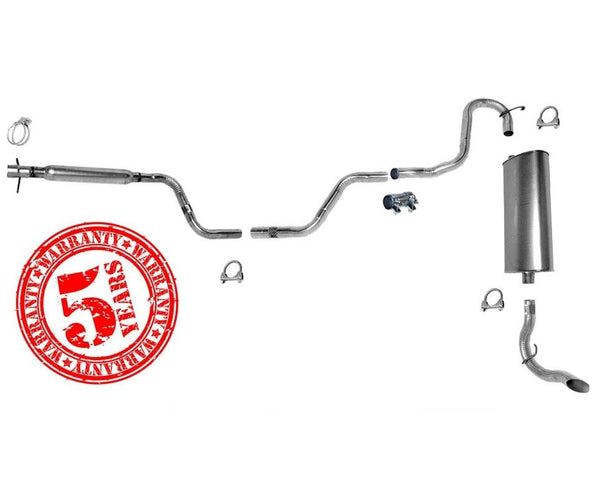 Exhaust System Muffler For GM 94-95 Bonneville 1994-1995 LaSabre 3.8L