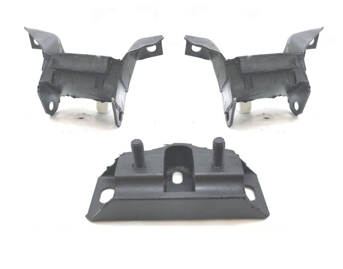 Se adapta a Mustang V8 Convertible 1968-1973. Y kit de 3 piezas de montaje de transmisión